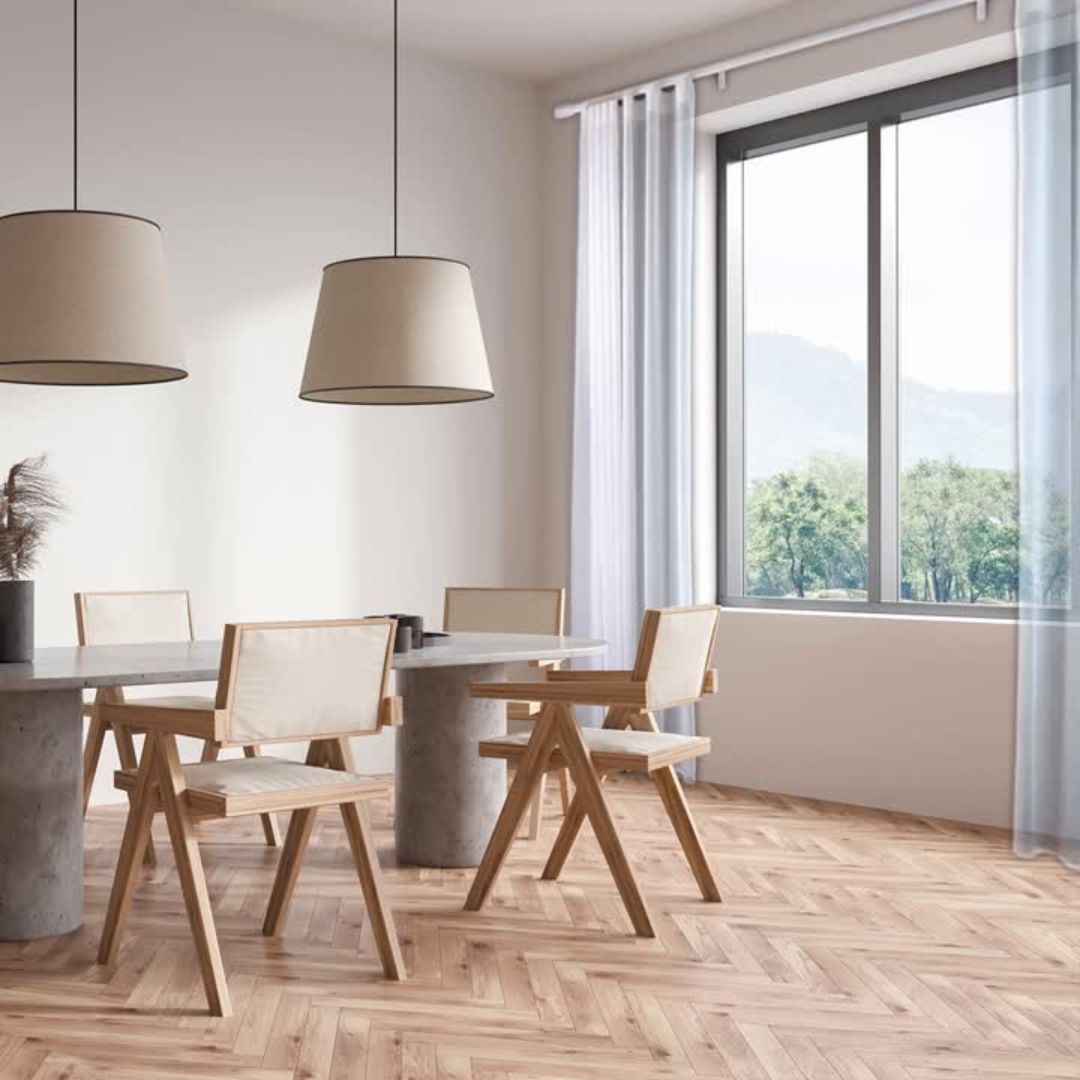 寇沃拉 Kouvola HD35 中期世紀現代系列手動窗簾軌道 雙層 白色