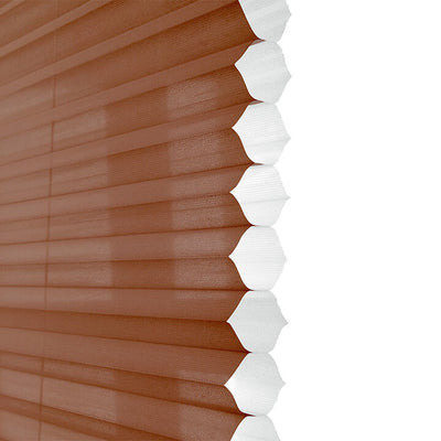 Oulu 電動標準型紗蜂巢簾紅陶 (Terra Cotta)