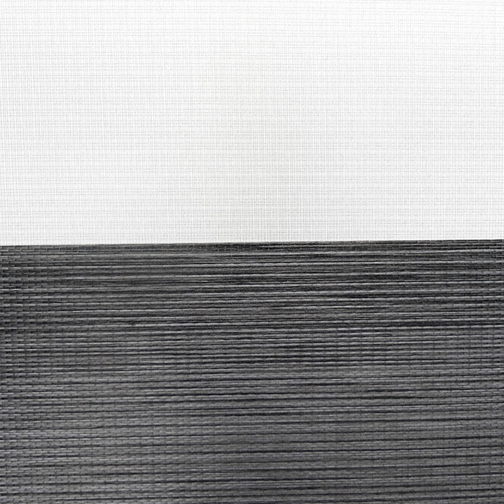 Heinola 手動遮光斑馬簾黑色 (Black )
