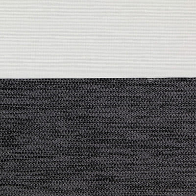 Muhos 電動半透光斑馬簾黑色 (Charcoal)