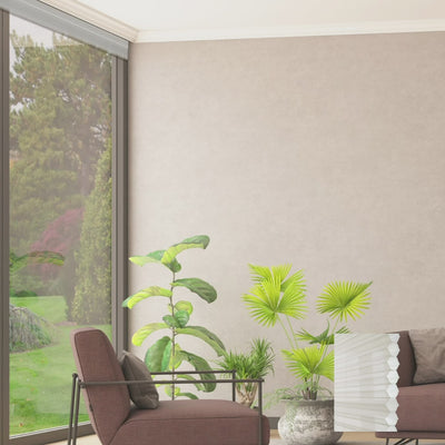 Oulu 標準型單循環紗蜂巢簾淺粉 (White Dove)